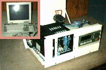 Open chassis system w/ scale, computer, Opto 22, HD terminals
